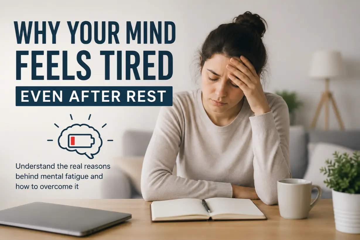 Why Your Mind Feels Tired Even After Rest so many times